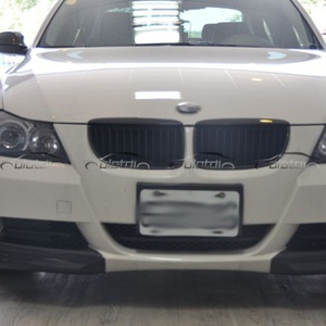 P Style Car Tuning Carbon Fiber Front Bumper Lip Rocker Winglet <b>Splitters</b> Flaps for BMW E90 2005-2008 - Product Image 5