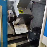 Mesin Bubut CNC Horizontal Otomatis Penuh TC4540 Langsung dari Pabrik, Tipe Slant Bed 12-Stasiun Hidrolik Tugas Berat