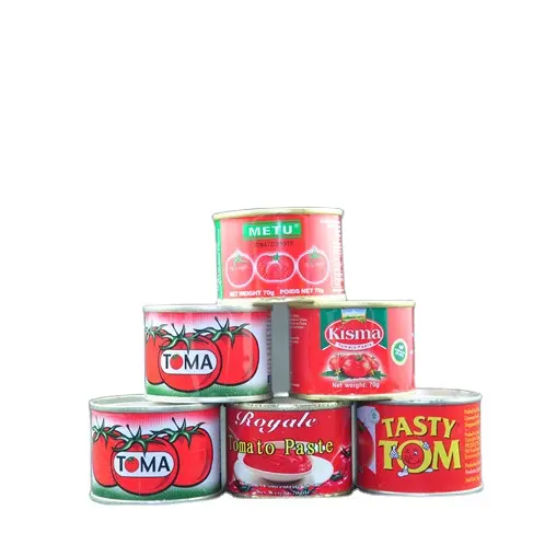 Brix 22-24 24-26 28-30 Tin/Tas Tomatenpuree/Ketchup/Tomatensaus