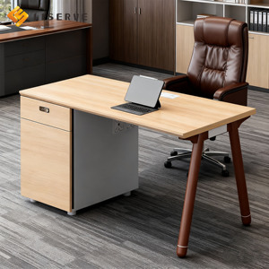 Escritorio de Computadora para Juegos, Comercial, Resistente, Moderno, de Metal y Madera, para Uso Ejecutivo y de Personal de Oficina, Marca Liserve - Product Image 3