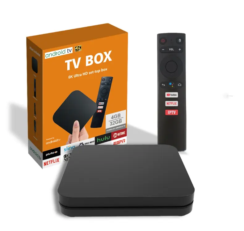 Allwinner H313 Tv Box Pintar, Set Top Box 4K Hd 4K, Pemutar Media Streaming, Kotak Tv Android 2023, TERBARU 10.0