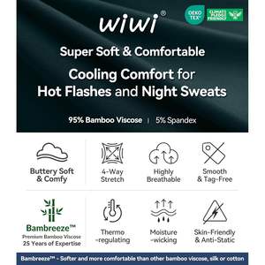 Ensemble de pyjamas pour homme personnalisé en viscose de bambou, vêtements de nuit à manches longues, 2 pièces, vêtements de détente avec pantalon, tailles S à XXL - Product Image 5