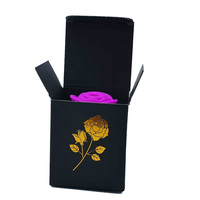 Boîte en carton rigide de luxe avec fermeture magnétique, dorure à chaud, boîte en papier recyclable pour emballage cadeau de bougies et d'aromathérapie