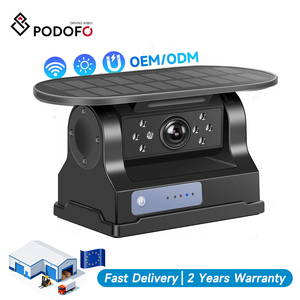 กล้องมองหลังติดรถยนต์ Podofo พร้อมระบบช่วยถอยจอด มองเห็นในเวลากลางคืน กันน้ำ กล้องไร้สาย WiFi แบบแม่เหล็ก ใช้พลังงานแสงอาทิตย์ สำหรับรถบ้าน/รถบรรทุก - Product Image 1