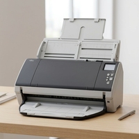 Scanner de documents recto-verso USB 3.0 A3 FI-7480, 80 ppm, 160 ipm, CCD 600 dpi, pour bureau et entreprise