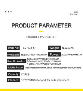 Stok tersedia 24h Lubrifiant Sexe 17 mesin penjual loker mainan seks wanita untuk pria - Product Image 6