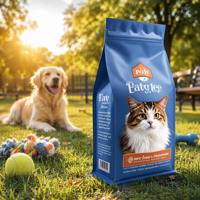 YOUYI Sachet Doypack Personnalisé pour Aliments pour Animaux, 4 couches, en Feuille d'Aluminium, Fermeture Zip Refermable, 2lb, pour Grands Chiens, Qualité Alimentaire, Sans BPA