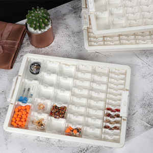 Scatola Porta Perline per Strumenti di Pittura Diamantata Fai-da-te, Contenitore per Perline di Riso, Scatola in Plastica per Unghie - Product Image 1