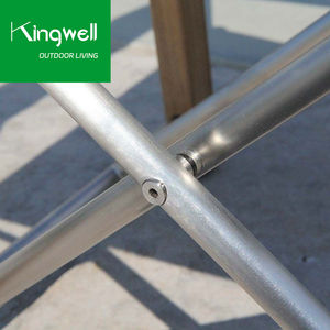 Muebles de Exterior para Restaurantes, <span class=keywords><strong>Sillas</strong></span> Plegables de Lona para <span class=keywords><strong>Playa</strong></span>, Impermeables, Ligeras, de Madera de Teca, para Jardín y Bistro - Product Image 3