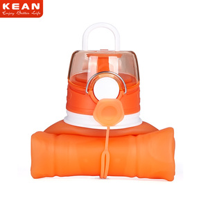 Bouteille d'eau pliable en silicone KEAN, dernier design, 1L - Product Image 6