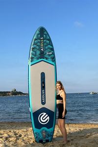 Personnalisable <span class=keywords><strong>11</strong></span> <span class=keywords><strong>pieds</strong></span> de long Durable E SUP Glow Color Stand-Up <span class=keywords><strong>Paddle</strong></span> bord Deck Sap Boards Sports nautiques Personnalisable <span class=keywords><strong>Gonflable</strong></span> - Product Image 5