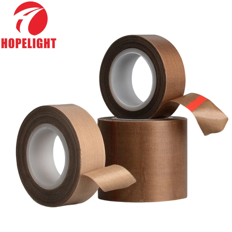 brown black 0.08mm 0.13mm 0.18mm 0.25mm thickness Ptfe Adhesive Fiberglass teflon tape 12mm making machine tape