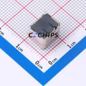 HC-TYPE-C-16P-032E USB Connector SMD Connector ( Connector Type: Type-C )( Gender: Female )( Mounting Type: Horizontal Mount ) - Product Image 2