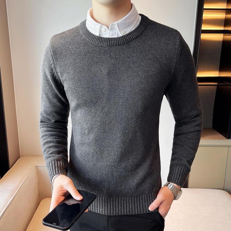 Dark gray (round neck style)