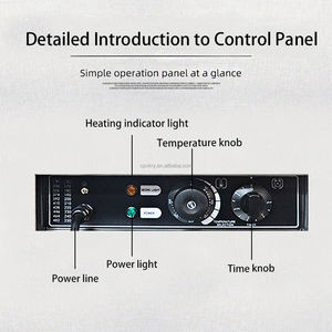 Pembuat Waffle Taiyaki Mini Bentuk Ikan Baru yang Dapat Disesuaikan, Anti Lengket, dengan Timer 50-300/122-572 Menit, Mudah Dioperasikan, untuk Camilan - Product Image 4