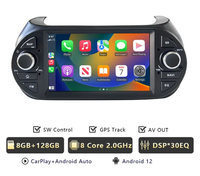 Lecteur DVD multimédia Android, autoradio pour Fiat Fiorino, Citroën Nemo, Peugeot Bipper 2009-2016, unité principale