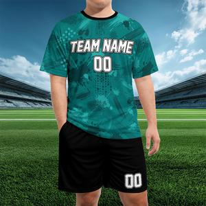Camiseta de Fútbol Sublimada 100% Poliéster para Hombre, Personalizable, Modelo F00 - Product Image 1
