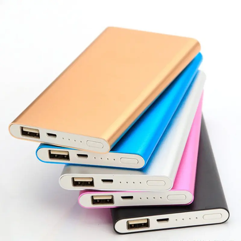 Power Bank Mini 5000Mah 10000Mah, Catu Daya Ponsel, Pengisi Daya Baterai Portabel