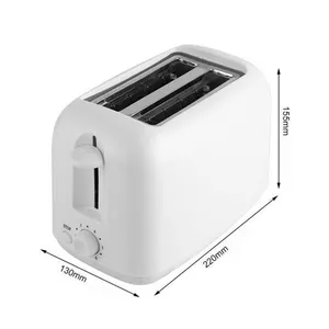 Bread Toaste With Removable Crumb Tray Toasters Cooking Appliances 2 Slice Automatic Fast Heating Wide Slots Backing Toaster