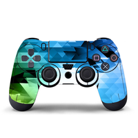 Autocollant de peaux de couverture en vinyle résistant aux rayures personnalisées à faible quantité minimale de commande pour manette Playstation PS4
