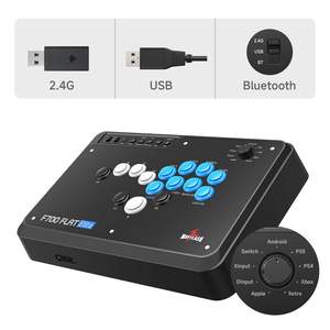 Manette d'<span class=keywords><strong>arcade</strong></span> sans fil MAYFLASH F700 FLAT Elite sans levier avec boutons Sanwa compatibles avec <span class=keywords><strong>PS5</strong></span> - Product Image 2
