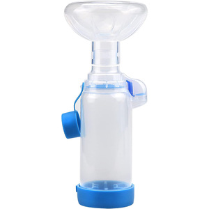 <span class=keywords><strong>Chambre</strong></span> <span class=keywords><strong>d</strong></span>'<span class=keywords><strong>inhalation</strong></span> pour animaux de compagnie, espaceur pour inhalateur pour chat ou chien, espaceur portable avec indicateur de respiration exclusif - Product Image 4
