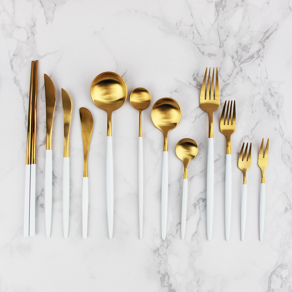 White and Gold