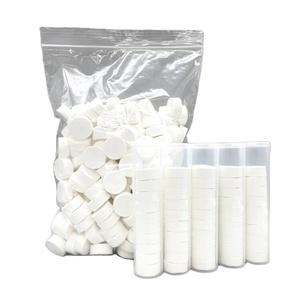 Trung Quốc nhà sản xuất của Mini nén Bông mặt khăn 10-mảnh gói với ống nhựa không dệt kỹ thuật cho người lớn - Product Image 3