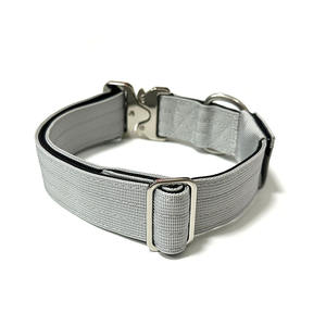 Custom Luxe Duurzame Verstelbare Zware Metalen Gesp Tactische Training Airtag Hond Kraag - Product Image 5