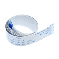 TZT 15 Pin Ribbon Flex CSI Cable con 10cm 20cm 30cm 40cm 50cm 60cm Longitud para Raspberry Pi 3 Modelo B +/3/2 Cámara