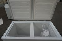 Congélateur îlot de 1600 L sans portes (ouvertes), à contrôle de température indépendant, pour usine agroalimentaire