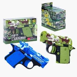 FiveStar abnehmbare Gravity Cub 1911 Spielzeugpistole 3D-bedruckte Blowback-Maschine Kinderroman Fidget-Spielzeug Schlussverkauf Karottenpistole