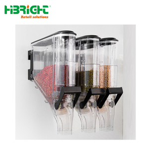 Contenedor de Almacenamiento de Alimentos Secos de Plástico Premium con Dispensador por Gravedad para Comercialización en Tiendas Minoristas, Soluciones Ecológicas para Productos a Granel - Product Image 3