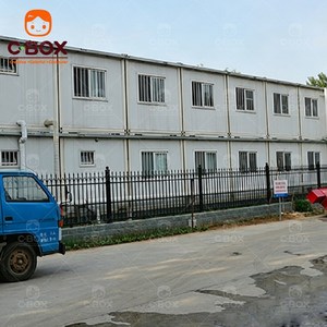 Cbox Prefab Modular Office Fireproof Dormitory Sandwich Panel Teahouse Lounge Cafe <b>Bar</b> Flat Pack Container House - Product Image 2
