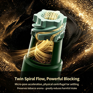 Filtros Desechables para Cigarrillos, Doble Flujo Directo en Espiral, Filtración Multicapa Avanzada de Alta Gama - Product Image 2