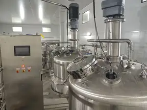 Bioréacteur en acier inoxydable d'équipement de fermentation industrielle Bailun de fermenteur à cuve agitée