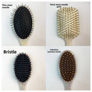 หวีอะซิเตทขนาดกลาง ด้ามอะซิเตท ทำด้วยมือ หวีนวดผม หวีจัดแต่งทรงผม แปรงทำความสะอาด แฟชั่นสำหรับช่างทำผม - Product Image 4