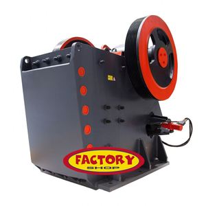 Concasseur à mâchoires à basse vitesse pour pierres fines, grande capacité, pour clinker, minerai et exploitation minière aurifère, installation complète - Product Image 1
