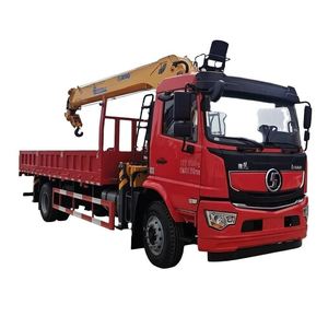Grúa Montada en Camión Shacman Xugong de 8 Toneladas, Grúa Hidráulica de 5 Secciones para Construcción y Jardinería - Product Image 1