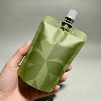 Pochette refermable en mylar avec bec verseur, personnalisable avec logo, recyclable, pour savon liquide, huile corporelle, lotion, crème pour les mains, soins de la peau, emballage, odeur