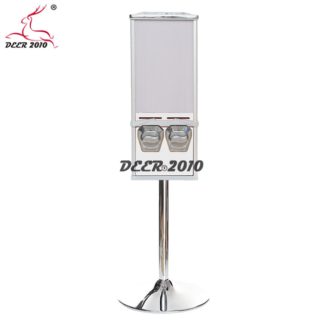 Best Seller Two Slot Combo Vending Machine for Cards and Stickers with SDK Function 200-300 Pcs Capacity