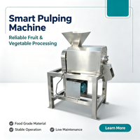 Industriële fabrieksmachine voor het persen van fruit en groenten (mango, citroen, ananas, gember, appel, sinaasappel) met koude pers- en schroefpersfunctie.