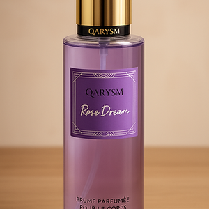 Spray Corporal de Uso Diario Qarysm Almond Praline Sandalwood, Fragancia Fresca de Larga Duración, Bruma Perfumada Rose Dream de 250 ml para Mujer - Product Image 2