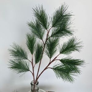 Branches de pin artificielles Jinxi 30cm-100cm en plastique écologiques pour décorations de Noël et accessoires de mariage - Product Image 3