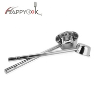 Cucharón para Salsas de Acero Inoxidable, Fabricación China, Compatible con OEM, Cucharón Grande para Agua
