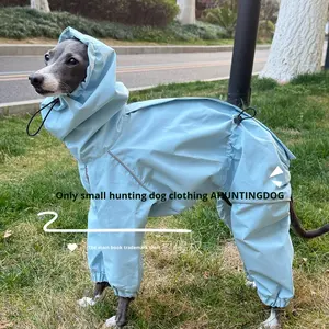 Un petit imperméable décontracté en coton imperméable et hydrofuge <span class=keywords><strong>pour</strong></span> lévrier italien et <span class=keywords><strong>whippet</strong></span> - Product Image 6