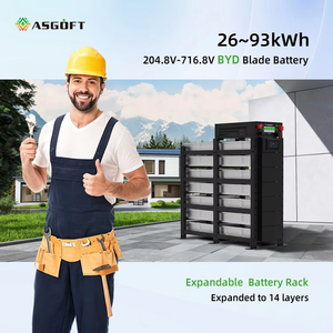 Sistema de Almacenamiento de Energía Doméstico de Alto Voltaje BYD Blade 20kWh-100kWh, Batería Solar LiFePO4 DC 200V-1000V, Stock en Polonia - Product Image 1