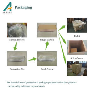 <span class=keywords><strong>Bouteille</strong></span> <span class=keywords><strong>de</strong></span> gaz haute pression Alsafe <span class=keywords><strong>3L</strong></span> en fibre <span class=keywords><strong>de</strong></span> carbone, cylindre composite pour <span class=keywords><strong>plongée</strong></span> SCBA - Product Image 3