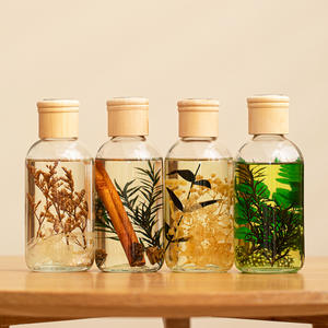 Diffuseur de parfum sans flamme Eternal Luxury 50ml, ensemble de bâtonnets parfumés, <span class=keywords><strong>bouteille</strong></span> en verre, fleur préservée, ornement d'intérieur, décoration pour la maison et l'hôtel - Product Image 2