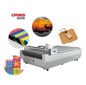 DMAIS mesin plotter pemotong pola sepatu flatbed digital cnc